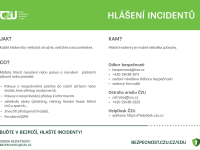 Hlášení incidentu
