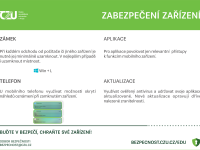 Zabezpečení zařízení